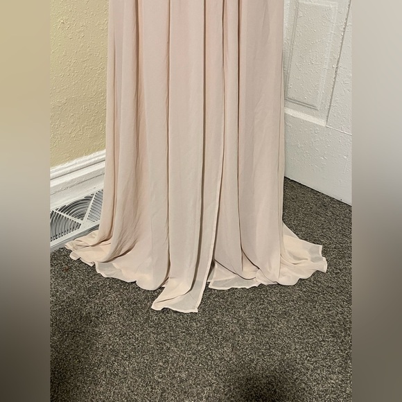 Lulu's Thoughts of Hue Gardenia Surplice Maxi Dress - Picture 6 of 8